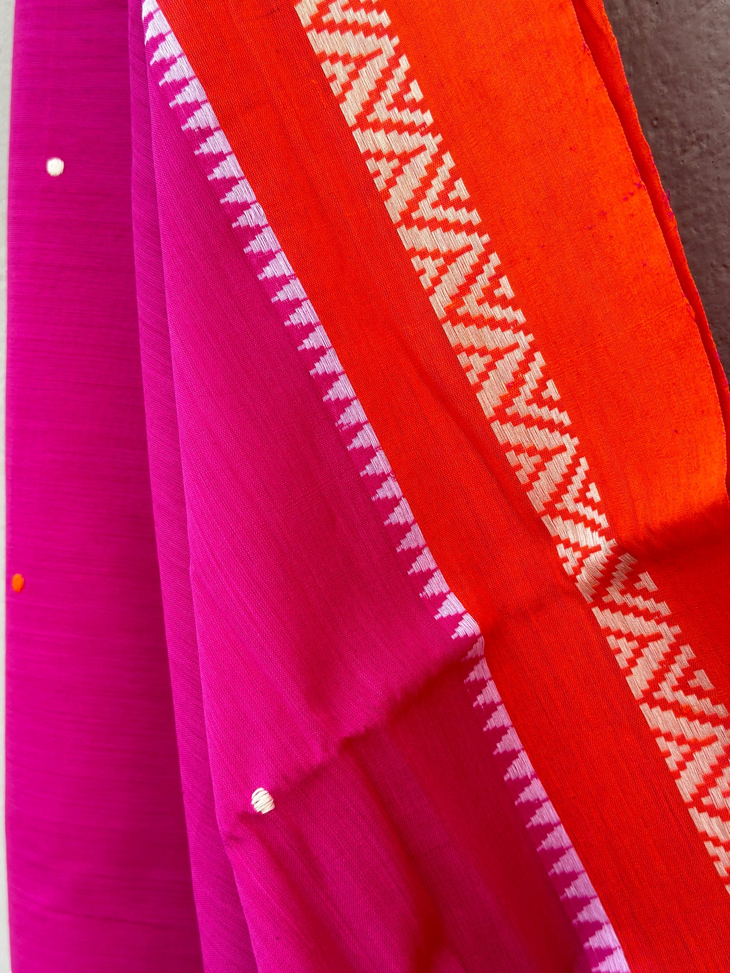 Handwoven Pure Bengal Cotton Saree ( Pi)