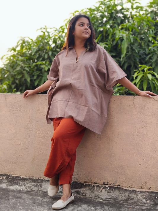 Pure Khadi Kaftan Top